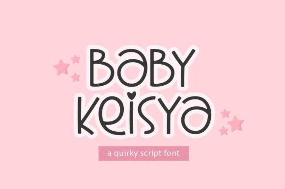 Baby Keisya: The Playful Script Font for Wholesome Brand Identity