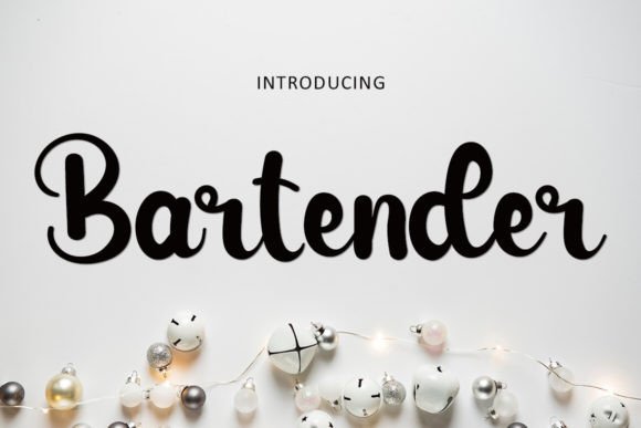 Bartender Script: A Designer’s Take on Campaign Typography