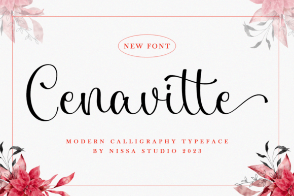Cenavitte: A Delicate Script Font for Elegant Brand Identity