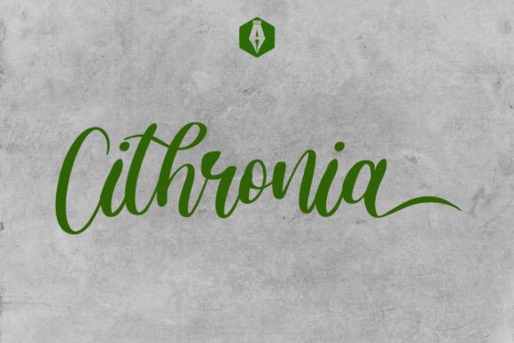 Cithronia Brush: A Designer’s Take on Script Fonts for Brand Identity