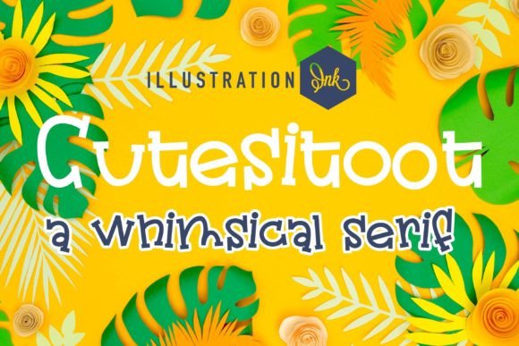 Cutesitoot: A Playful Serif Font for Quirky Brand Identities