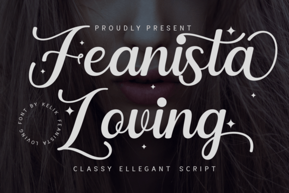 Feanista Loving: A Sophisticated Script for Editorial Design