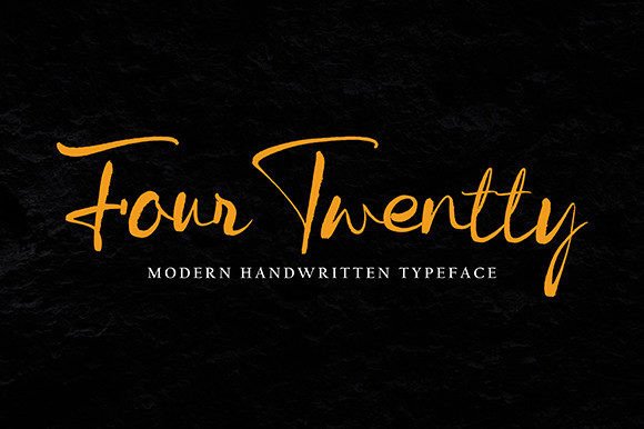 Four Twentty: The Handwritten Script Font for Campaign Clarity