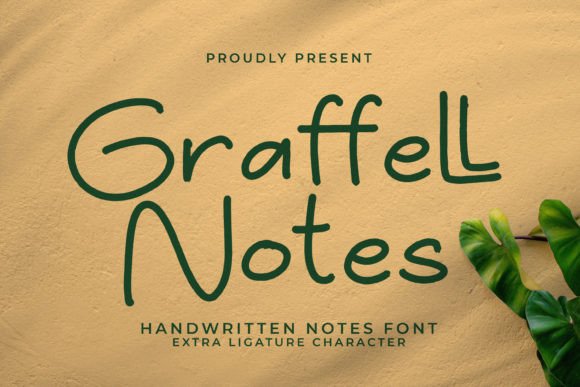 Graffell Notes: A Premium Handwritten Font for Modern Web Design