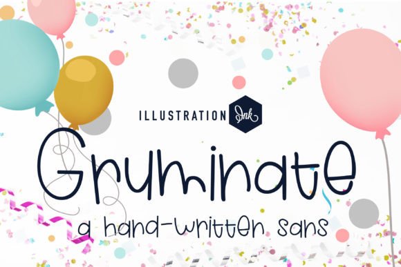 Gruminate: The Whimsical Script Font for Campaigns That Need Personality