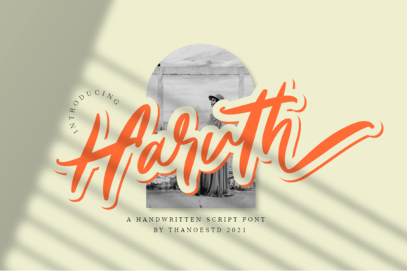 Haruth Typeface Review: A Handwritten Script for Authentic Branding