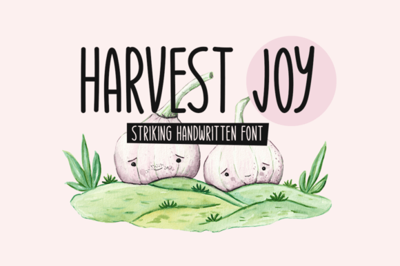 Harvest Joy: A Handwritten Font for Editorial Warmth
