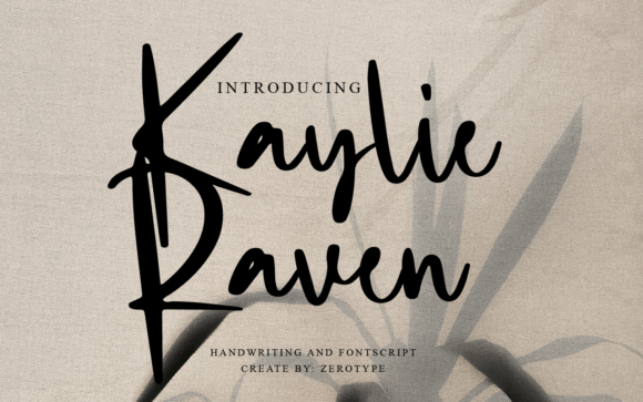 Kaylie Raven Review: A Designer’s Take on This Script Typeface