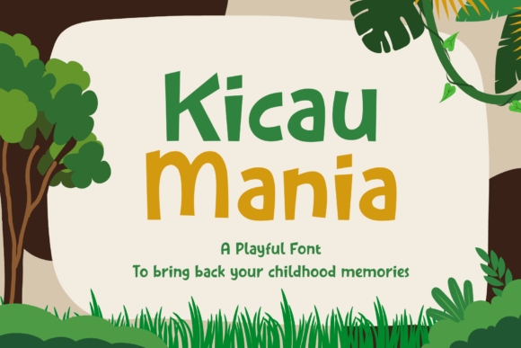Kicau Mania Typeface Review: A Playful Script for Joyful Branding