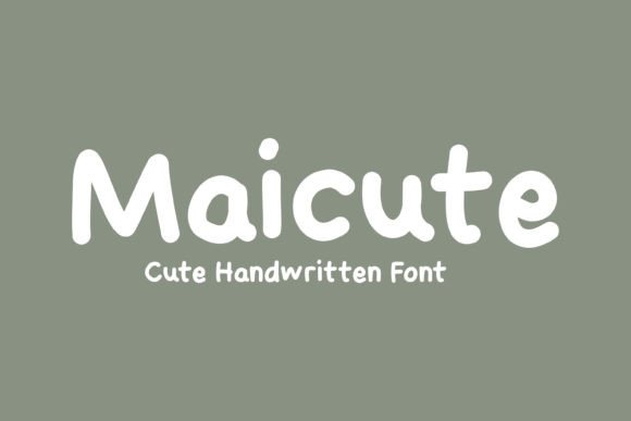 Maicute Handwritten Font: Elevating Digital Brand Identity