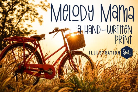 Melody Mama: A Handcrafted Script Font for Authentic Brand Identity