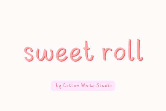 Sweet Roll Typeface Review: A Handwritten Script for Crafters