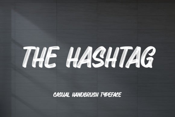 The Hashtag Typeface: A Modern Script for Digital Branding