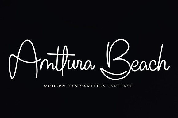 Upgrade Your Brand Identity with Amttura Beach Script Font
