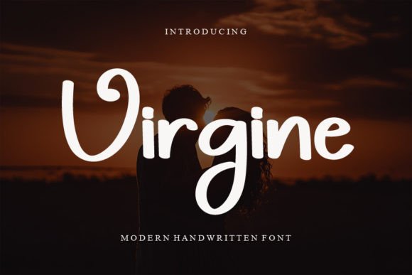 Virgine: A Handwritten Script Font for Romantic Brand Identities